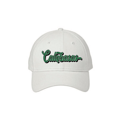 Co-Branded Calabasas Hat - White (Customizable)